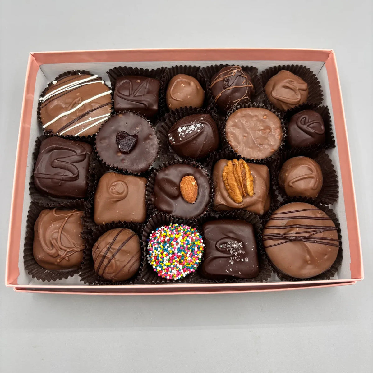 Candy and Chocolate Assortment in a One-Pound Selection