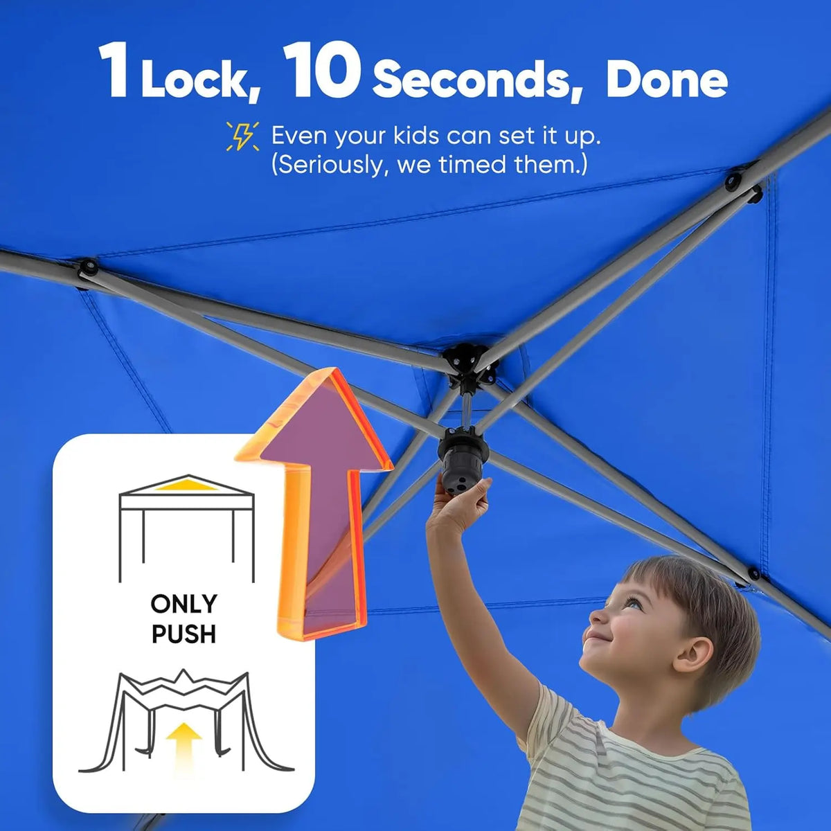 Canopy Tent 10' x 10' Pop Up Shelter