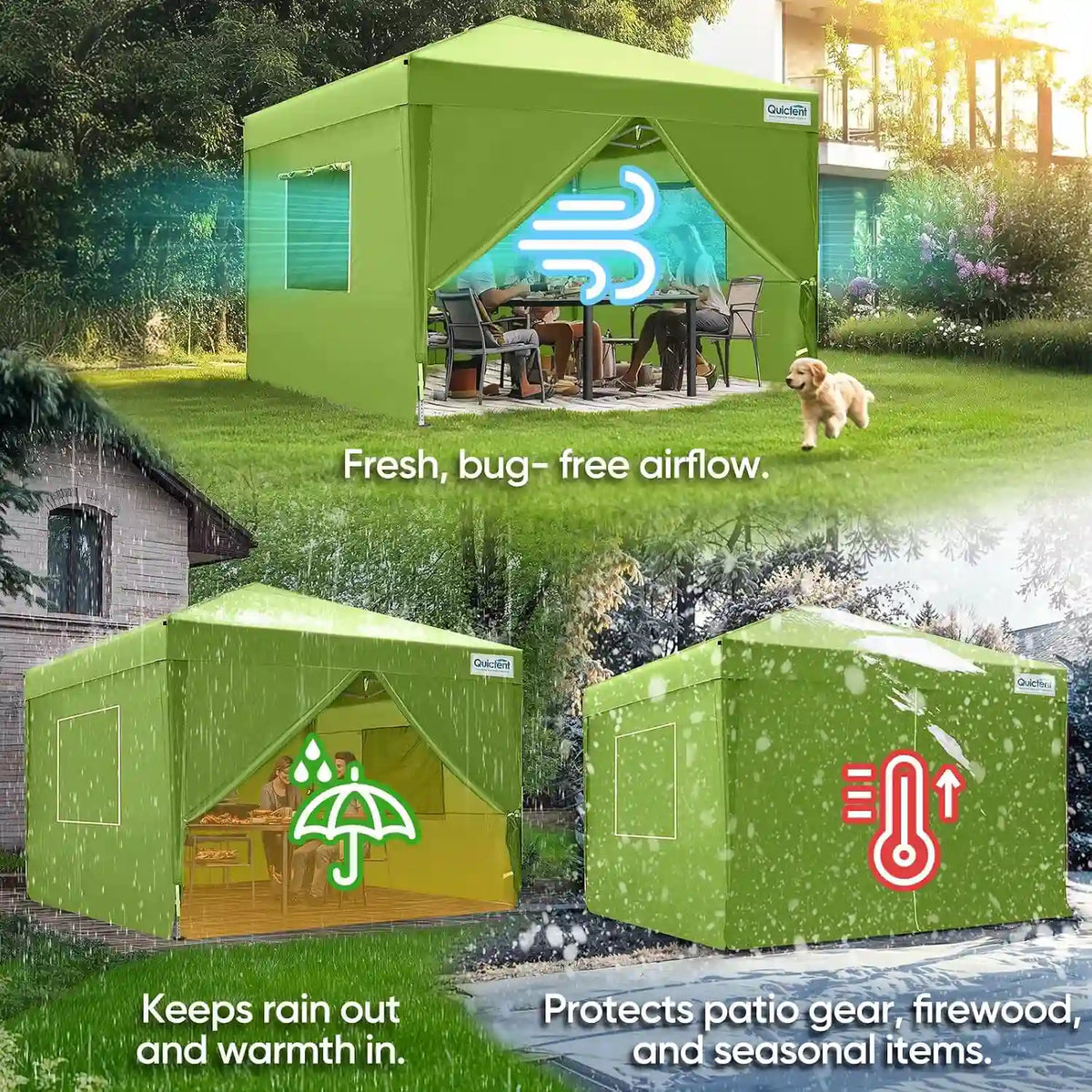 Canopy Tent 10' x 10' Pop Up Shelter
