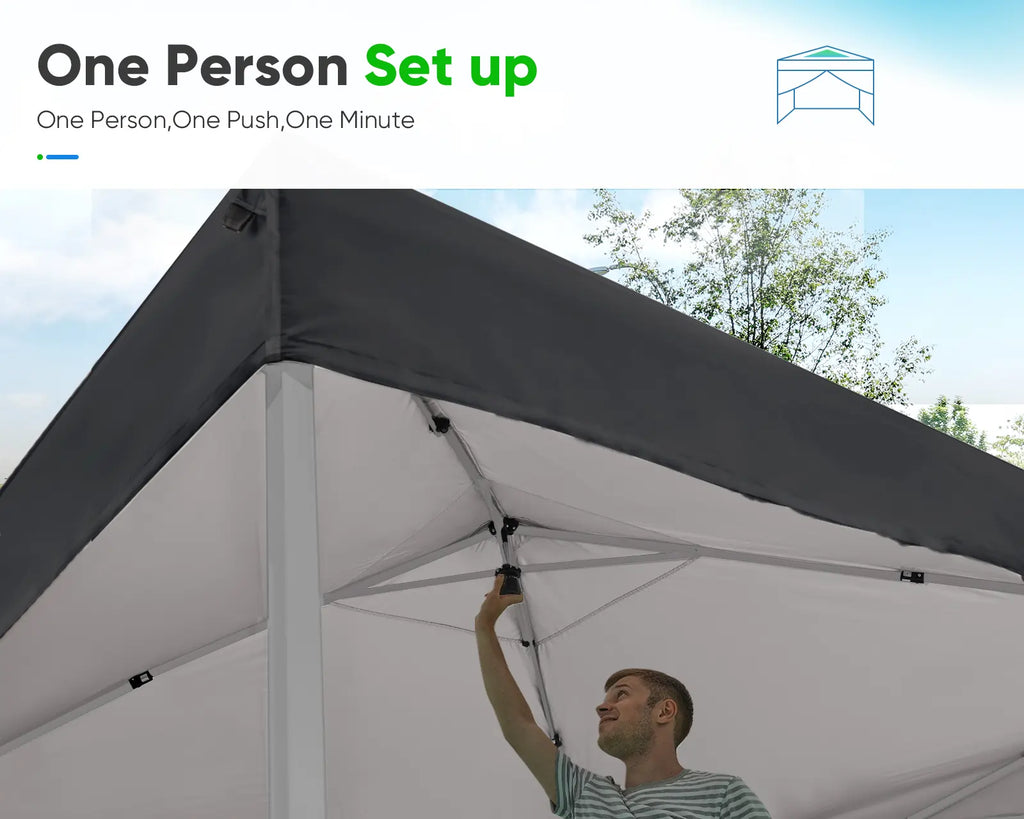 Canopy Tent 10' x 10' Pop Up Shelter