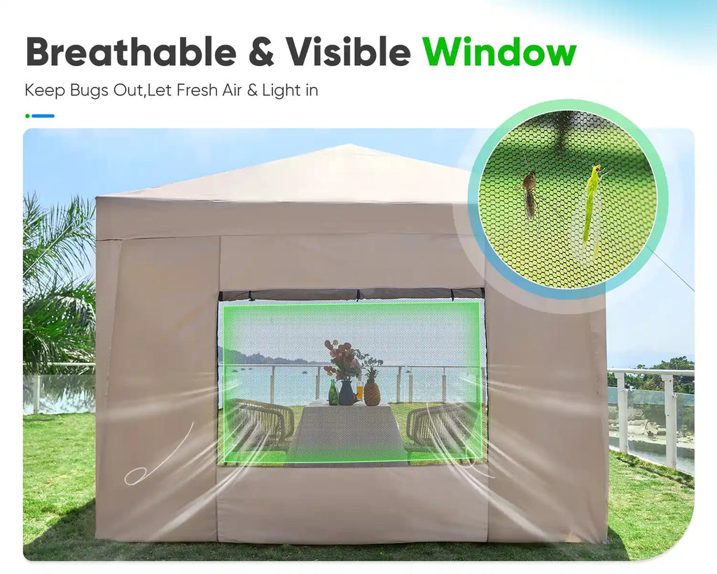 Canopy Tent 10' x 10' Pop Up Shelter