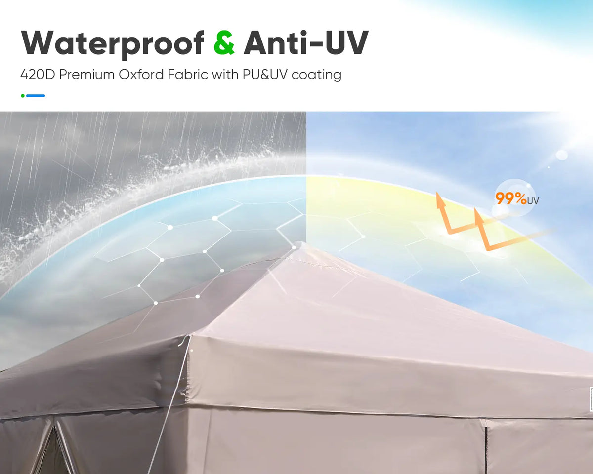 Canopy Tent 10' x 10' Pop Up Shelter
