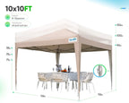 Canopy Tent 10' x 10' Pop Up Shelter