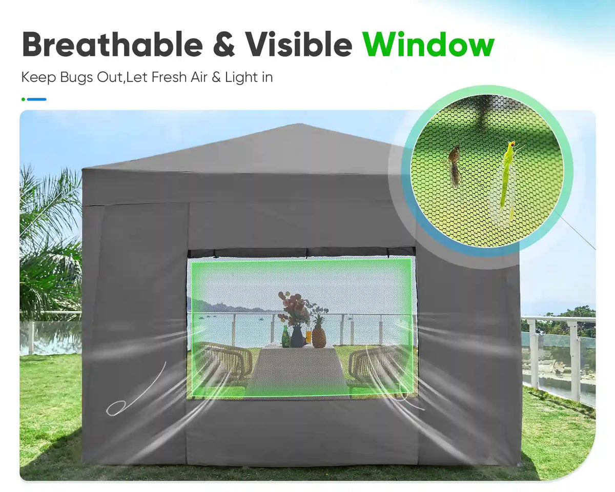 Canopy Tent 10' x 10' Pop Up Shelter