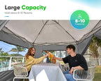 Canopy Tent 10' x 10' Pop Up Shelter