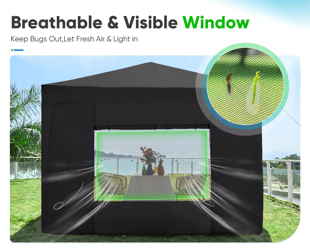 Canopy Tent 10' x 10' Pop Up Shelter