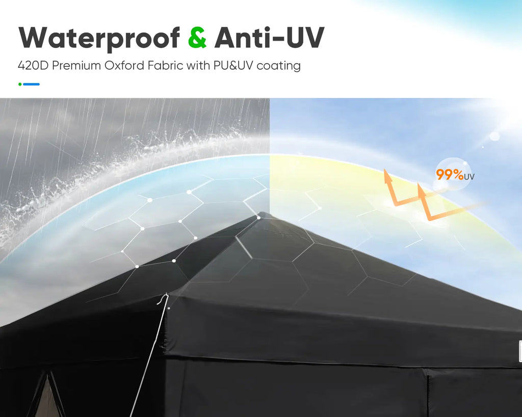 Canopy Tent 10' x 10' Pop Up Shelter