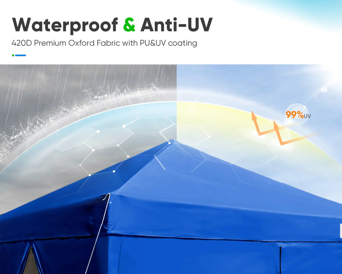 Canopy Tent 10' x 10' Pop Up Shelter