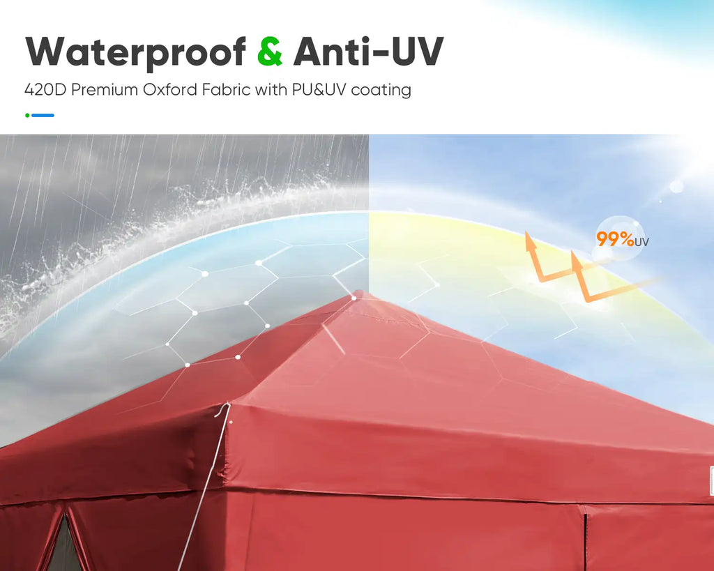 Canopy Tent 10' x 10' Pop Up Shelter
