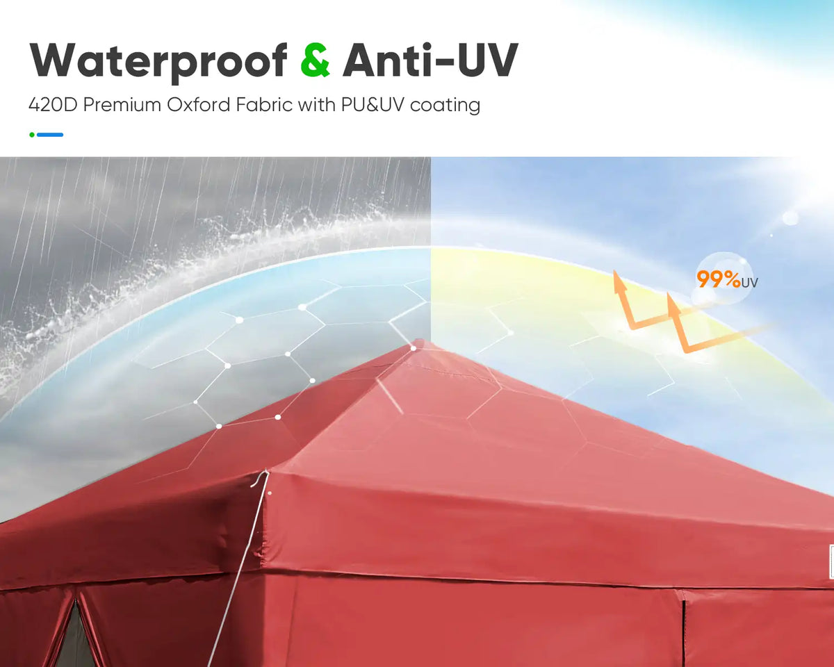 Canopy Tent 10' x 10' Pop Up Shelter
