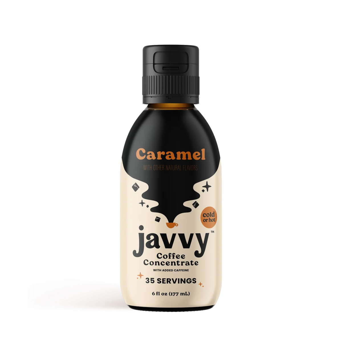 Caramel Coffee Concentrate with a Sweet, Buttery Flavor and Luscious Caramel Finish for Easy Coffee Drinks