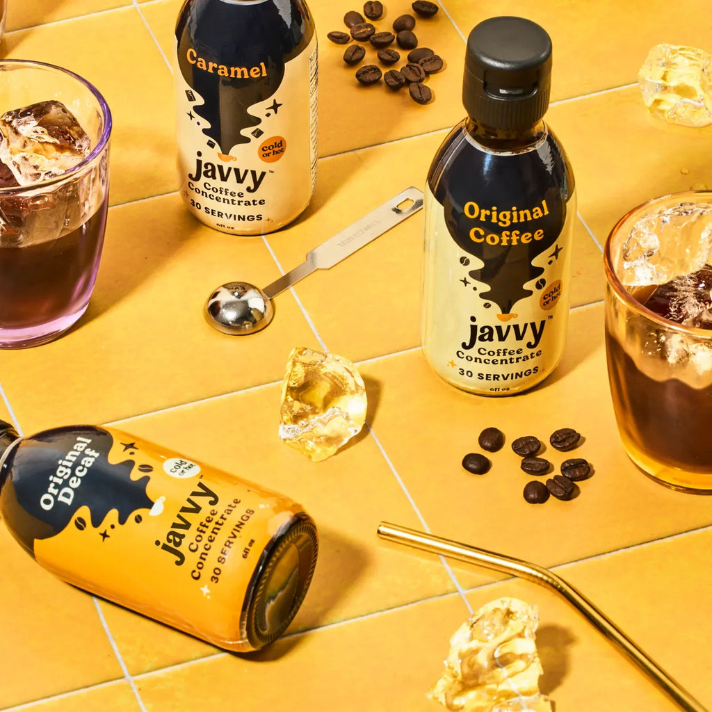 Caramel Coffee Concentrate with a Sweet, Buttery Flavor and Luscious Caramel Finish for Easy Coffee Drinks