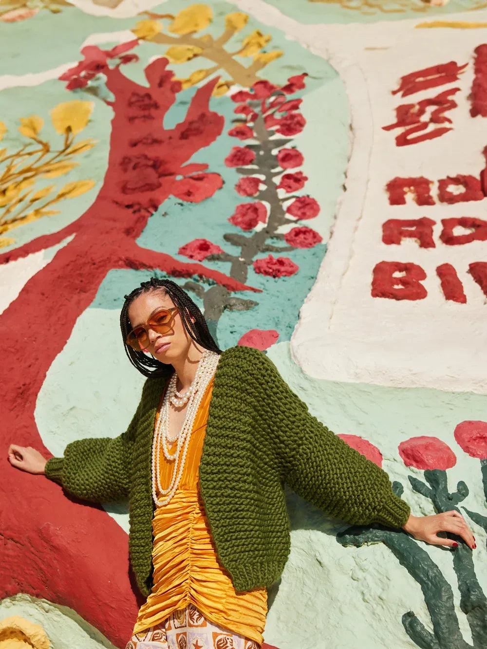 Cardigan Knitting Kit for Beginners with Chunky Knit Style and Size 6–8 to 22–24 · Knit Kit