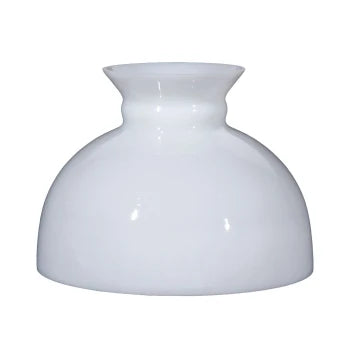 Cased White Glass Student Lamp Shade