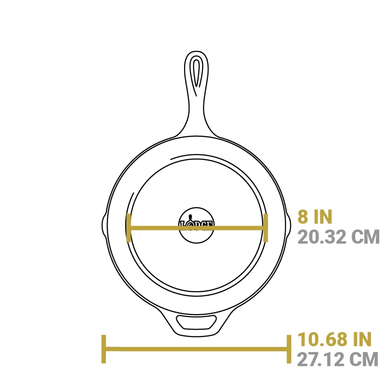 Cast Iron Cardinal Skillet