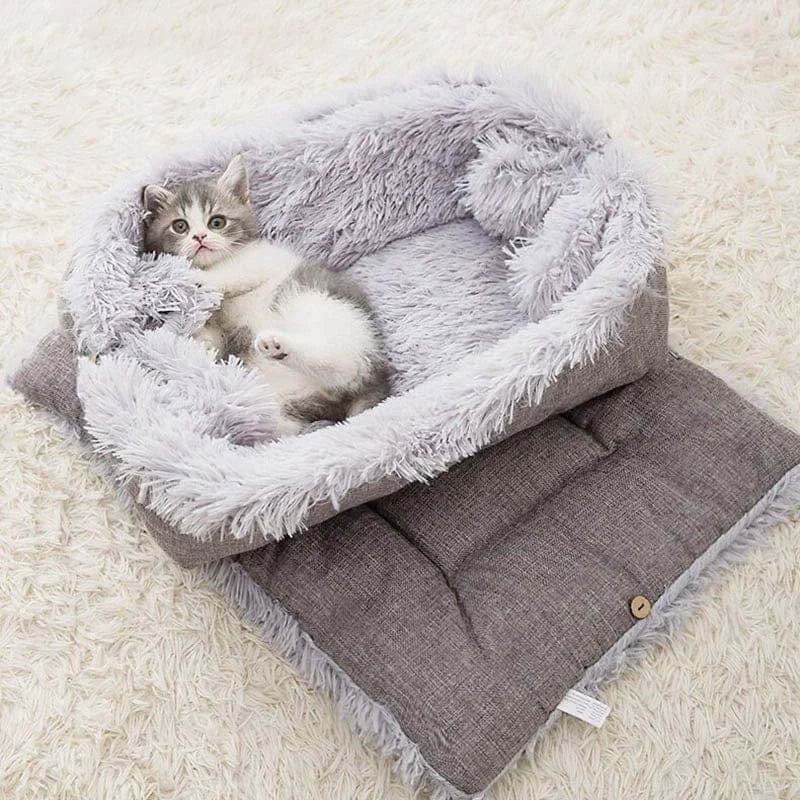 Cat Bed, Grey Bed