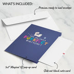 Cat Birthday Pop-Up Greeting Card