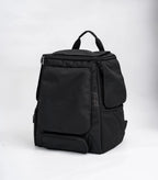 Cat Carrier Backpack with Technical Performance Materials and a Design Centered on Feline Curiosity