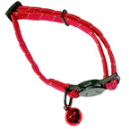 Cat Collar Cover Set of Three Cotton Prints with an Adjustable Breakaway Collar and Reflective Trim