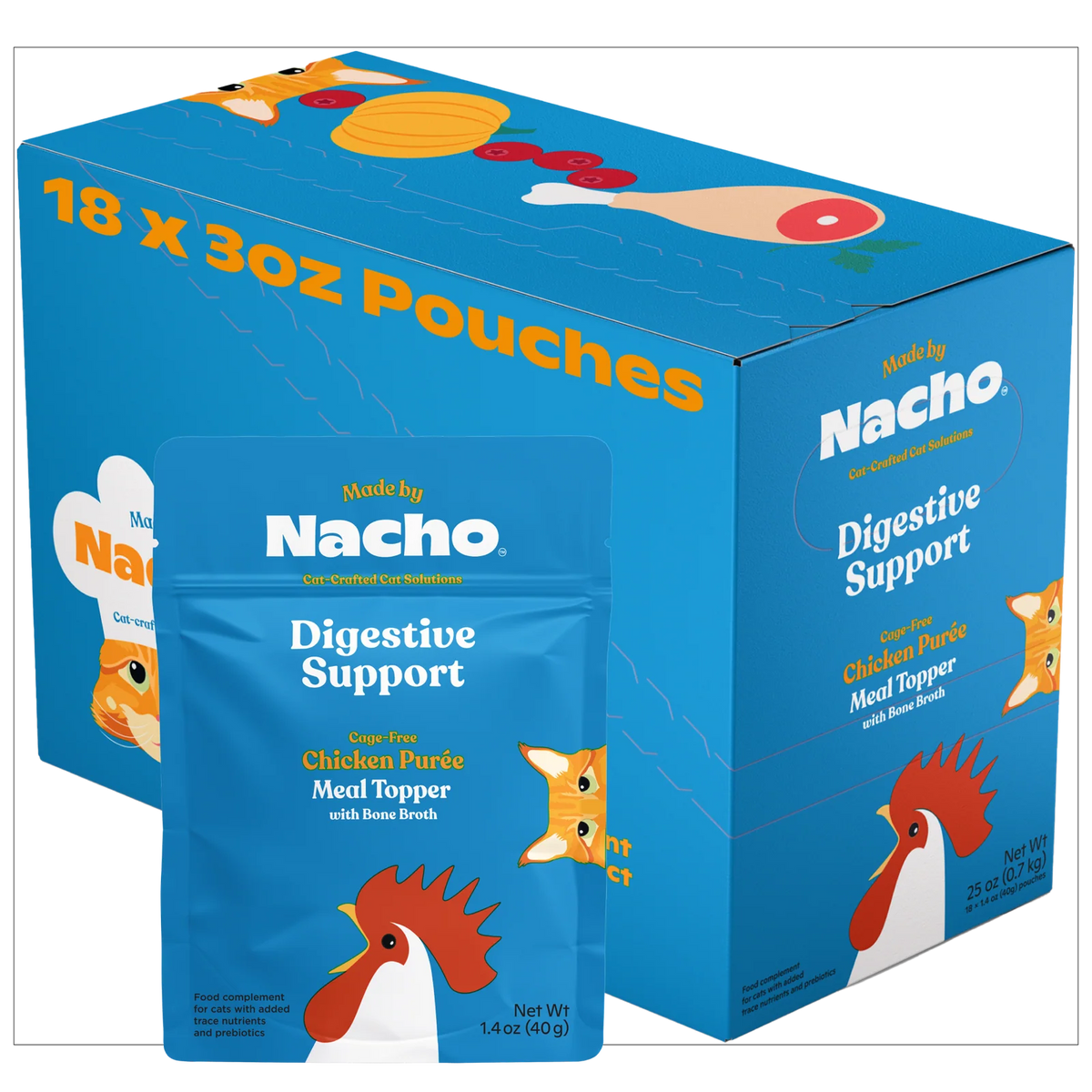 Cat Food Topper, 18 Count