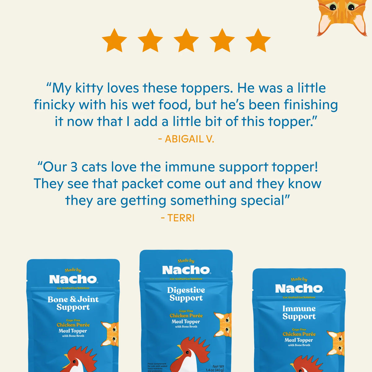 Cat Food Topper