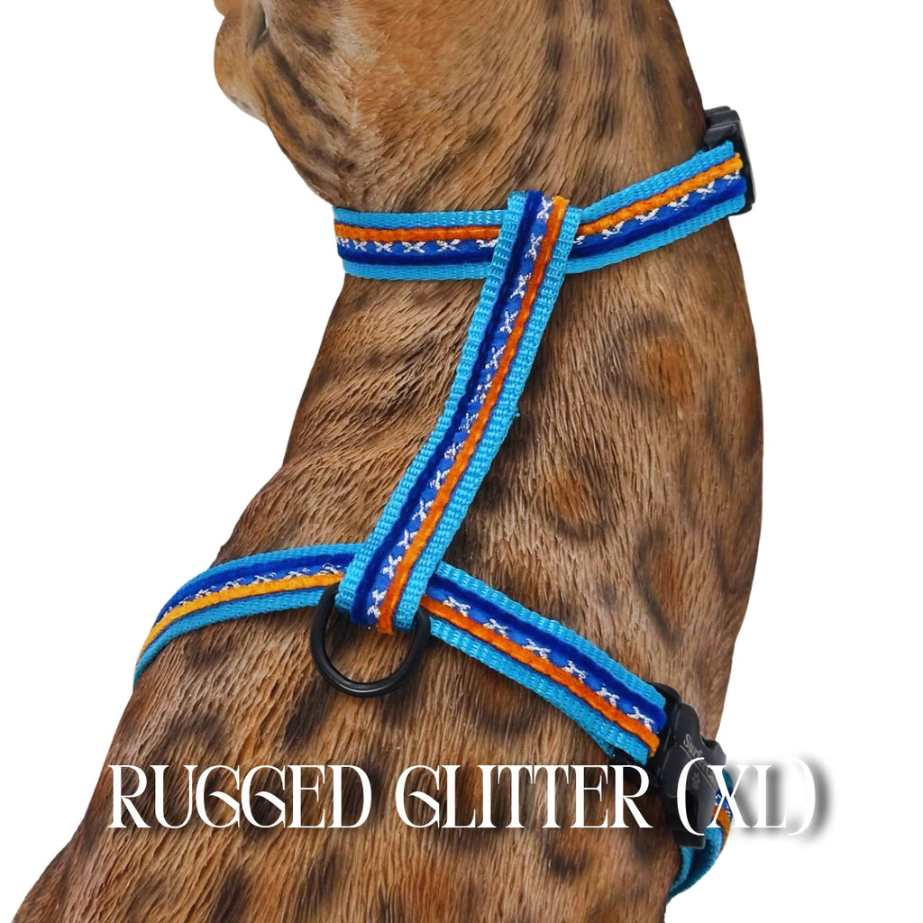 Cat Harness, Adjustable Escape-Resistant Walking Design with Swivel Back Strap and Colorful Reflective Styles