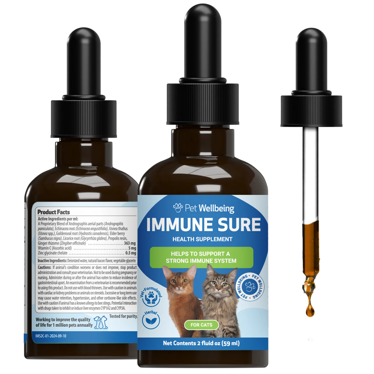 Cat Immune Support Liquid Supplement, 2 oz
