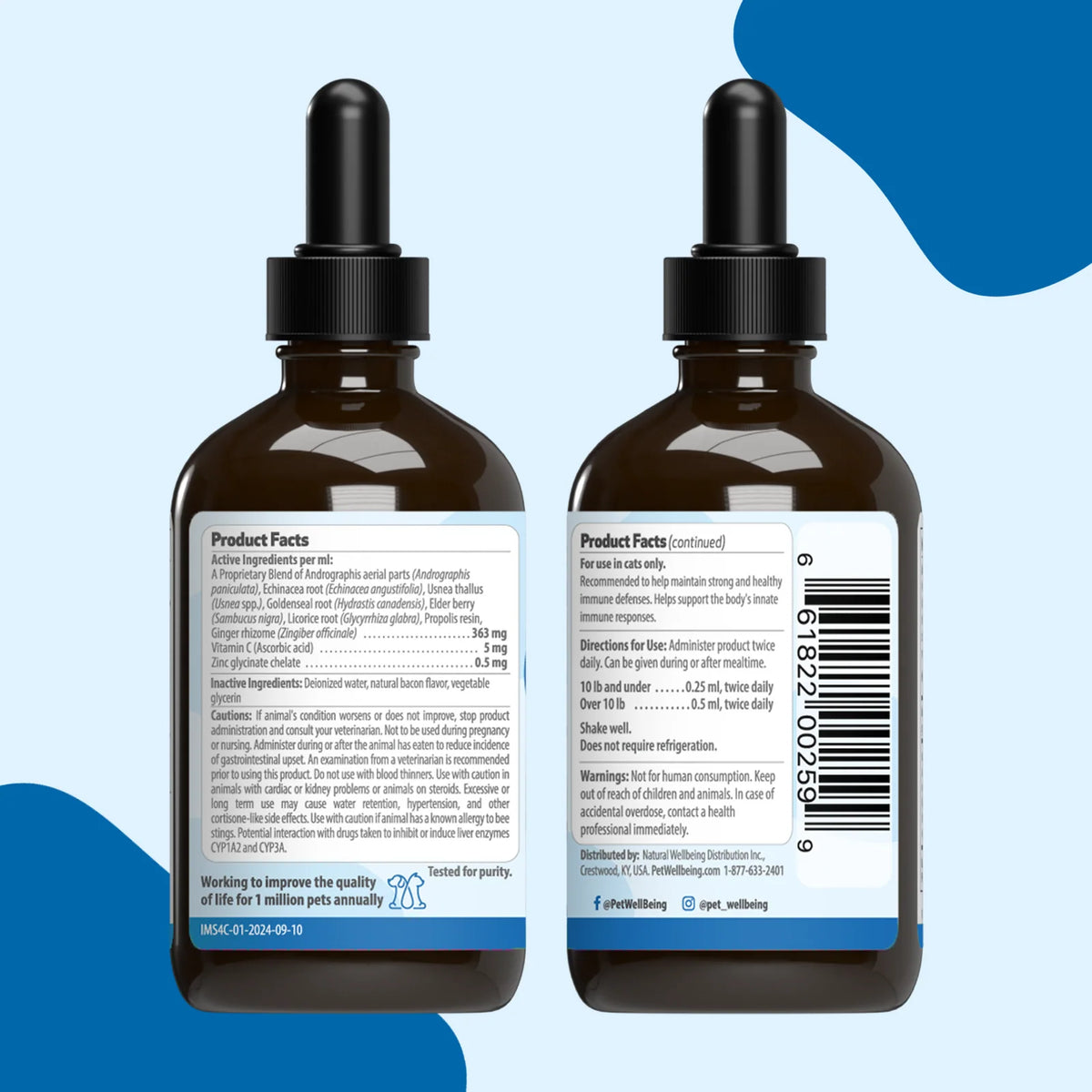 Cat Immune Support Liquid Supplement