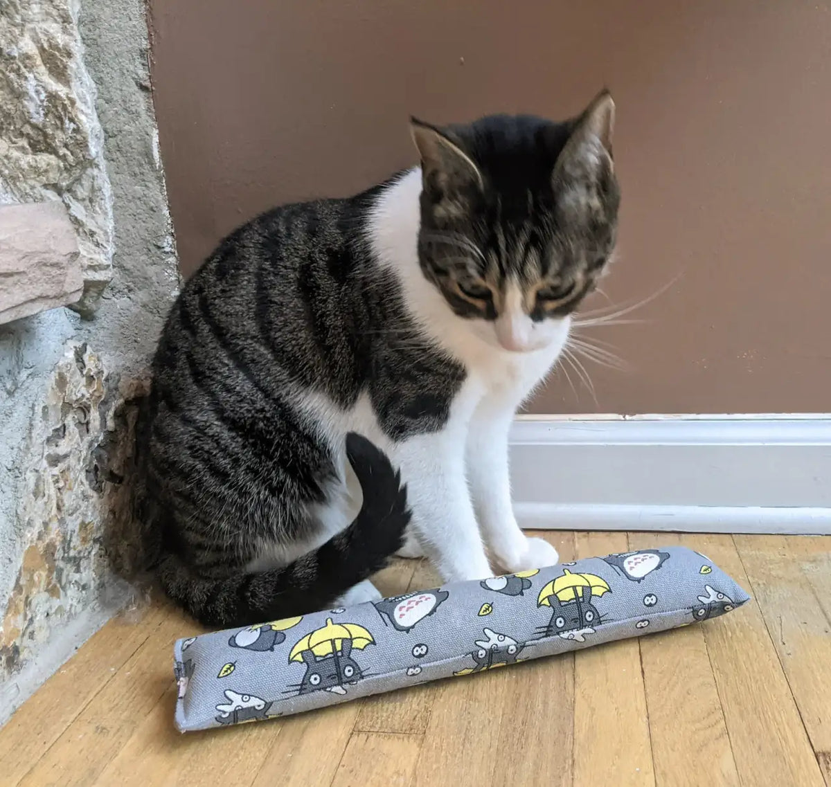 Cat Kicker Toy, Jumbo 13-Inch Catnip and Silvervine Kick Stick in