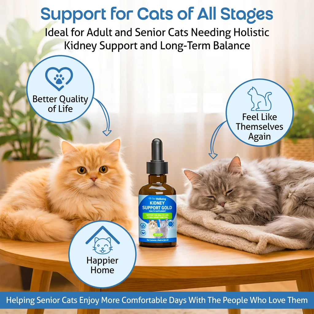 Cat Kidney Support Herbal Liquid Supplement