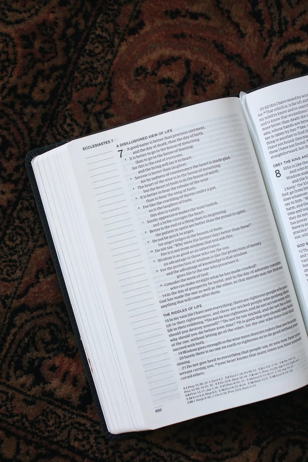 Catholic Journaling Bible for Women in NRSV-CE, Single-Column Scripture and Wide Margins for Notes
