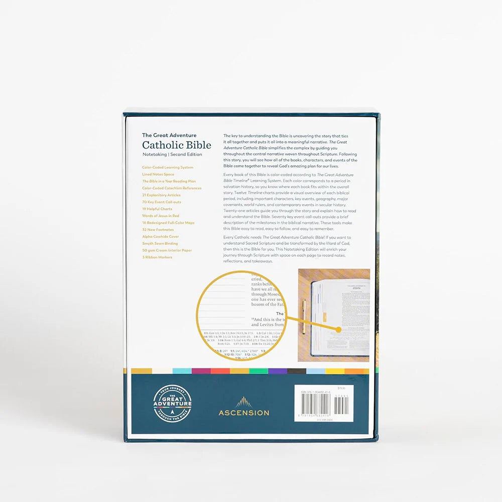 Catholic Notetaking Bible, Second Edition