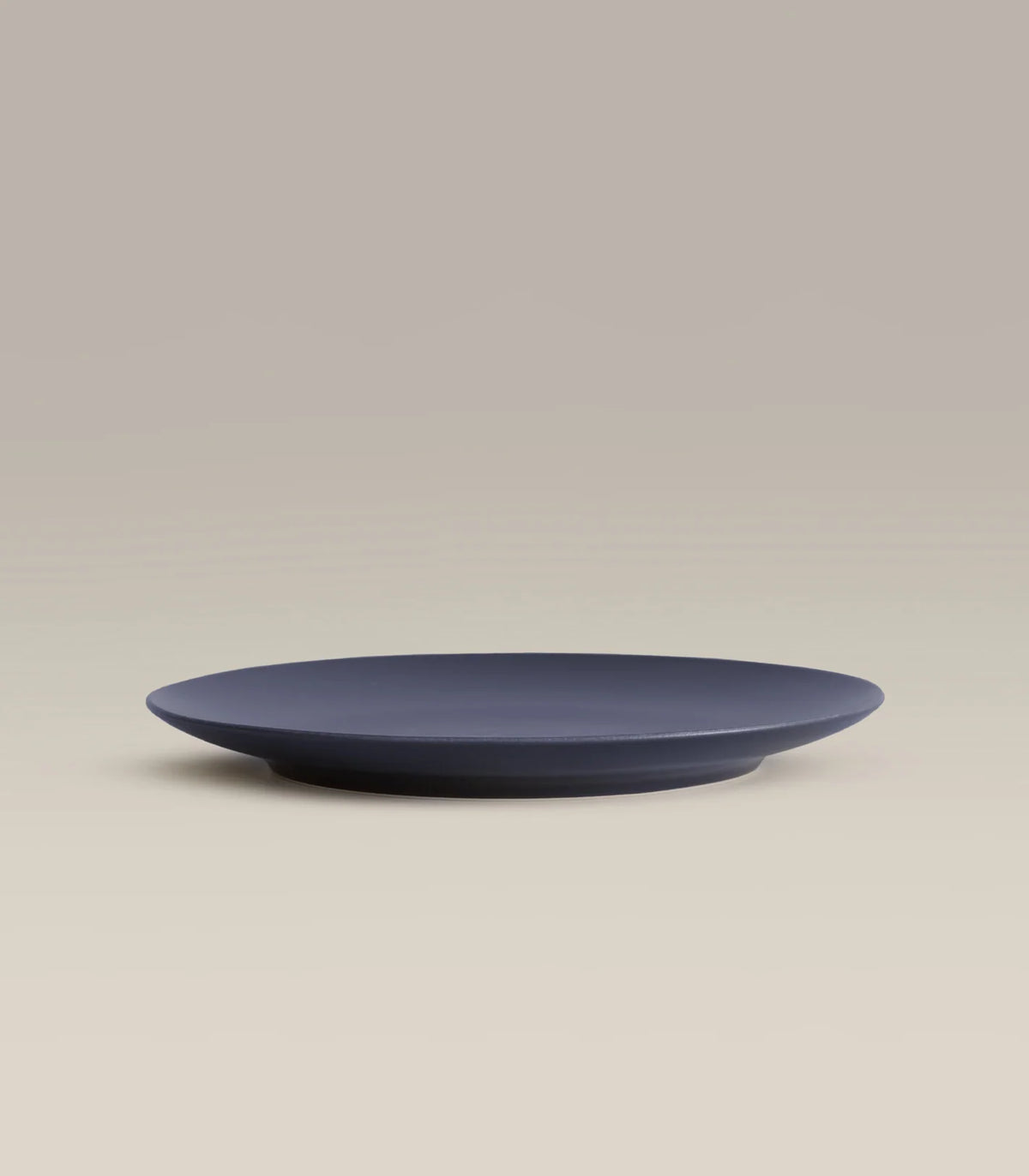 Ceramic Dinner Plates with Rimless Coupe Design in Nine Colors for Breakfast, Brunch, Lunch, Dinner and Everyday Meals