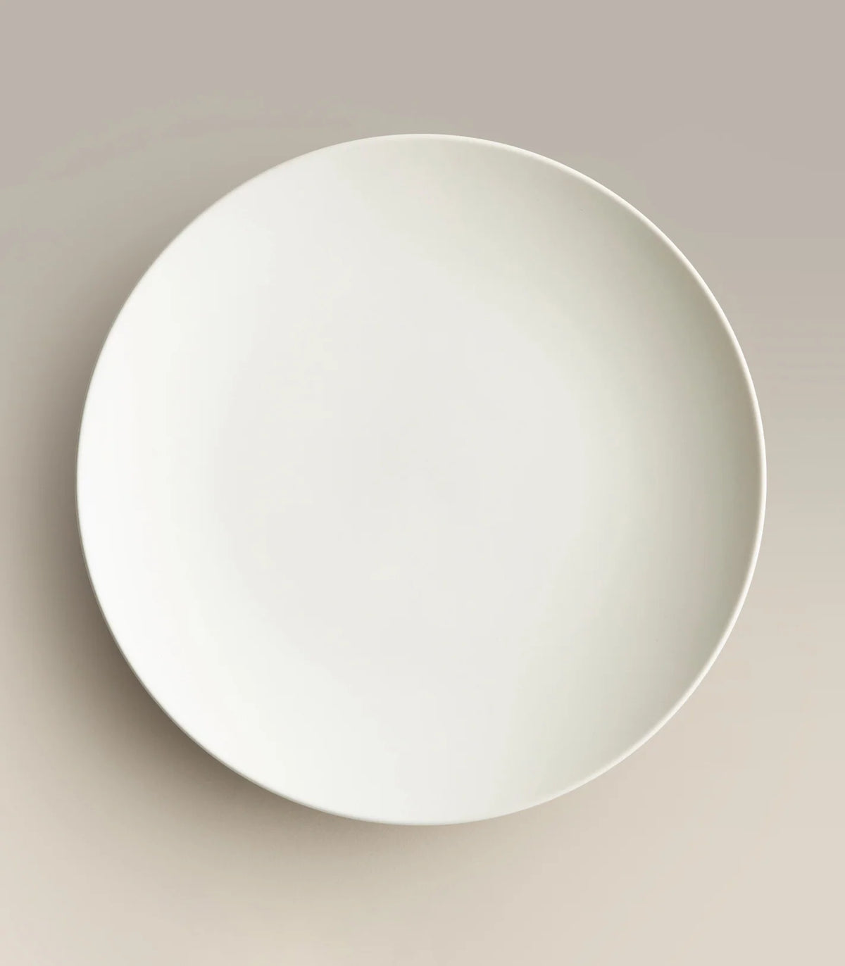 Ceramic Dinner Plates with Rimless Coupe Design in Nine Colors for Breakfast, Brunch, Lunch, Dinner and Everyday Meals