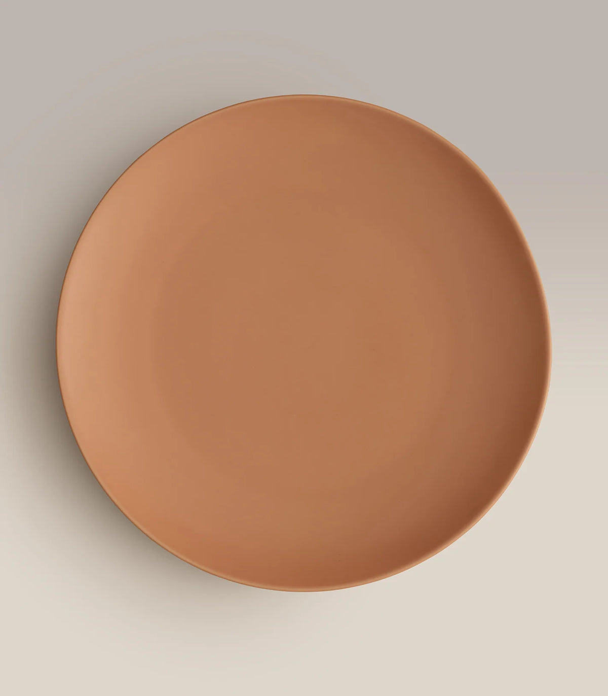 Ceramic Dinner Plates with Rimless Coupe Design in Nine Colors for Breakfast, Brunch, Lunch, Dinner and Everyday Meals