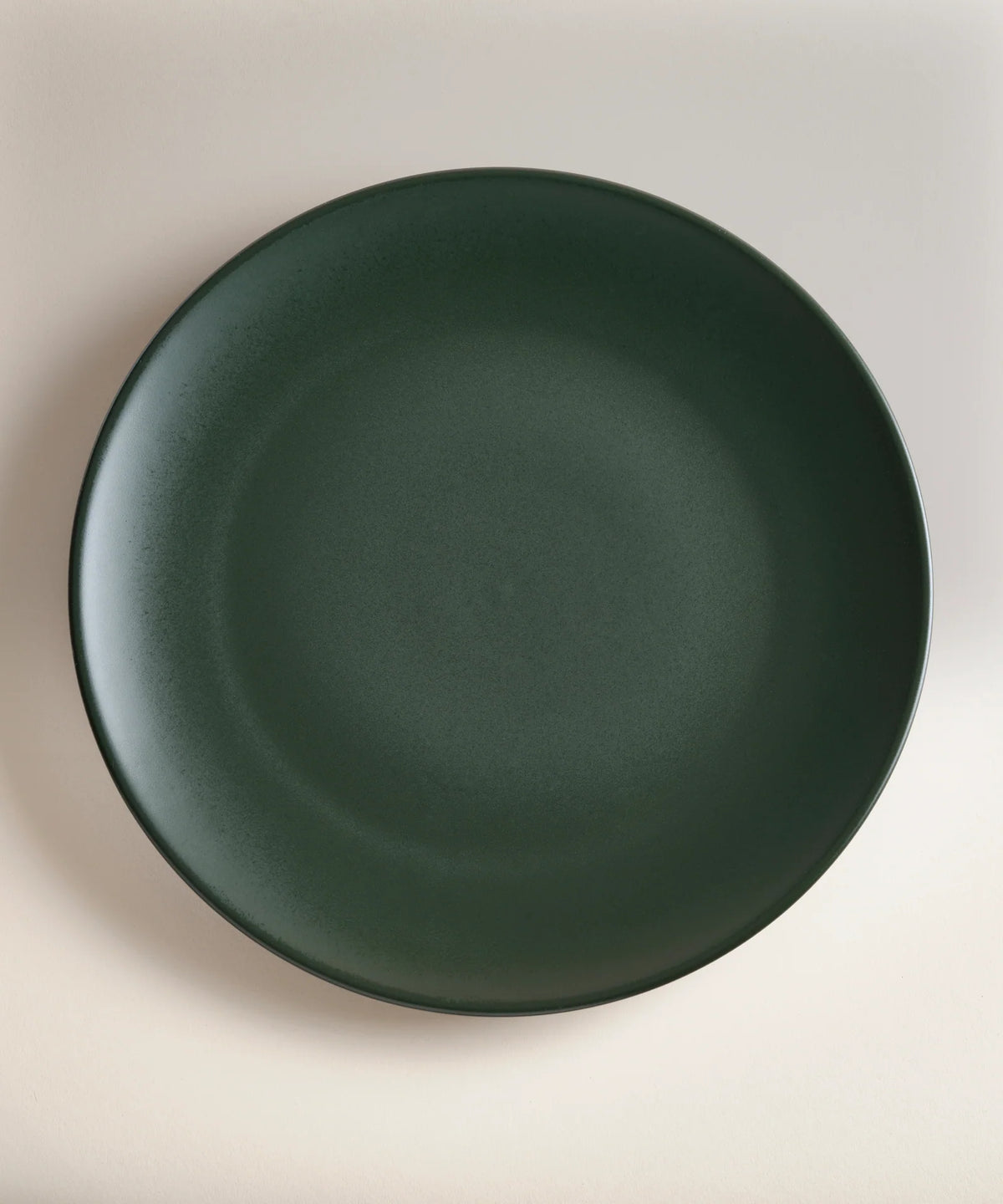 Ceramic Dinner Plates with Rimless Coupe Design in Nine Colors for Breakfast, Brunch, Lunch, Dinner and Everyday Meals