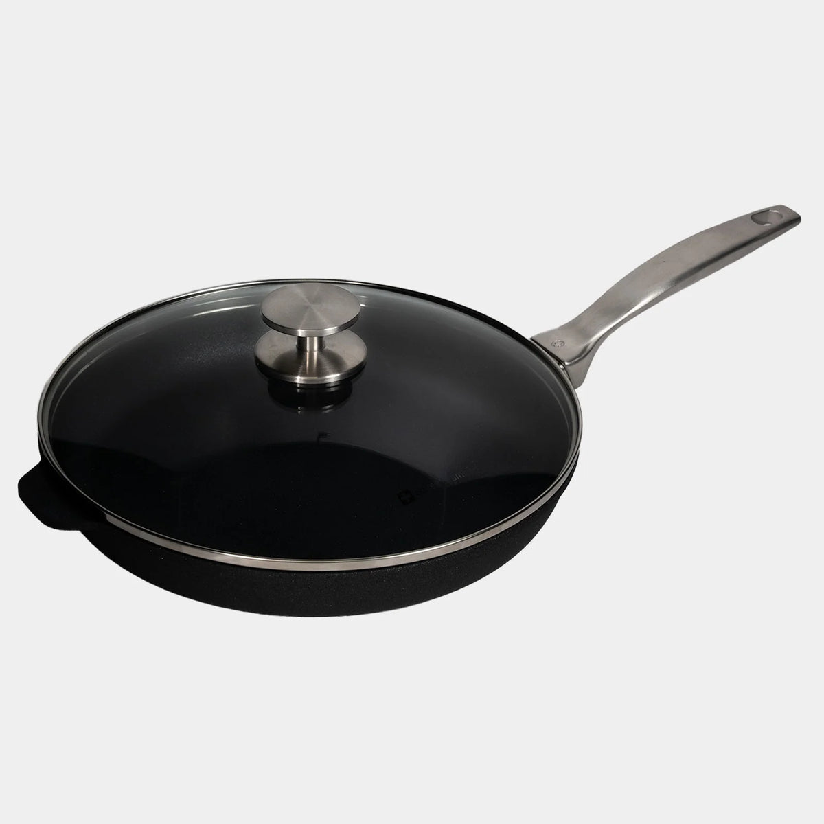 Ceramic Nonstick Fry Pan, 11"-Lid