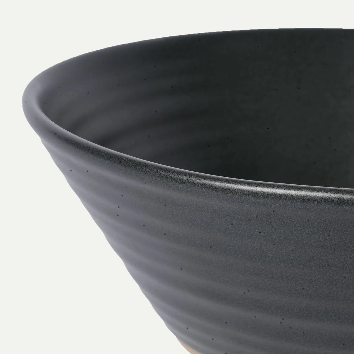 Ceramic Ramen Bowls, Set of Two, Each Holding 45 oz, Shaped for Brothy Noodles and Visible Toppings