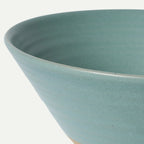 Ceramic Ramen Bowls, Set of Two, Each Holding 45 oz, Shaped for Brothy Noodles and Visible Toppings