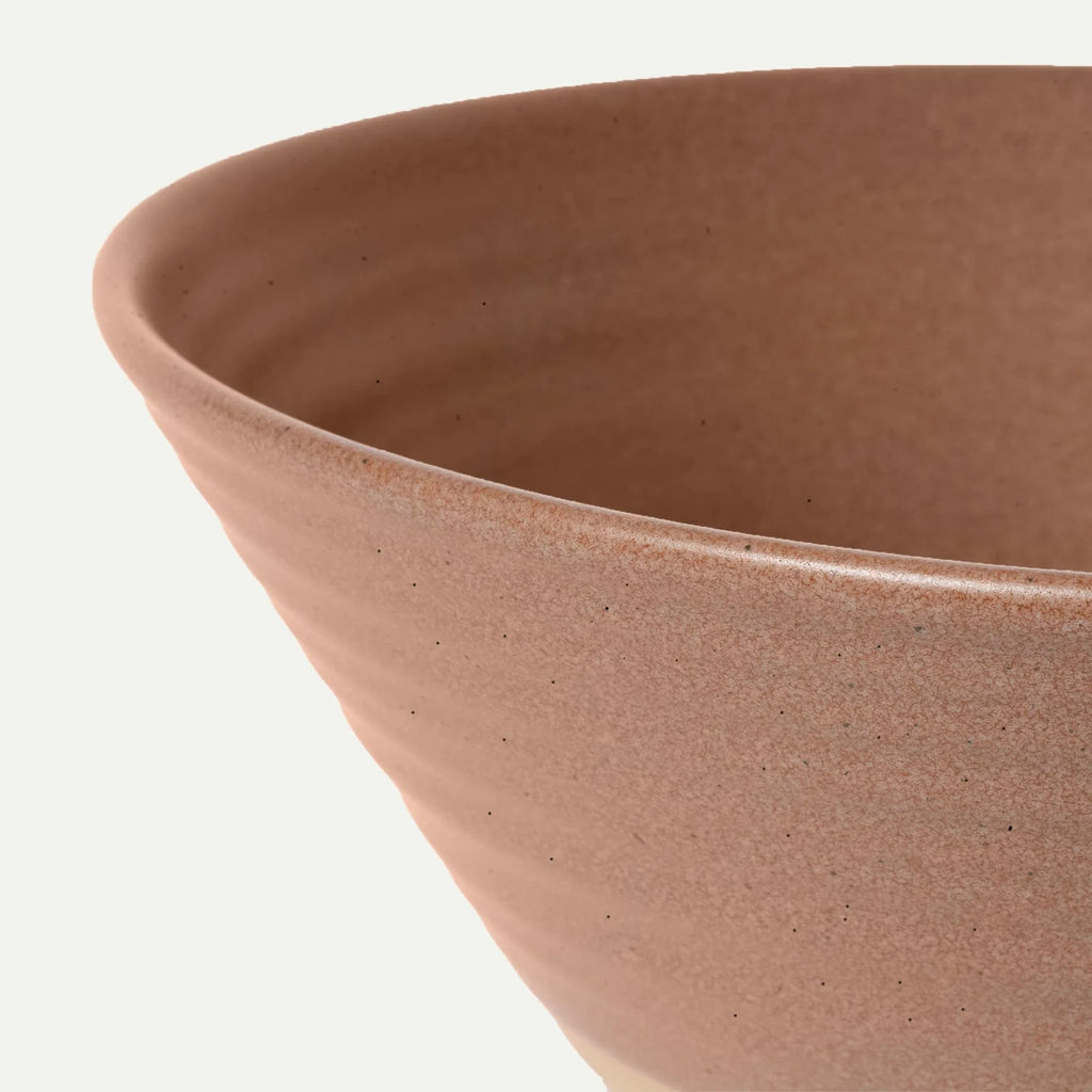 Ceramic Ramen Bowls, Set of Two, Each Holding 45 oz, Shaped for Brothy Noodles and Visible Toppings
