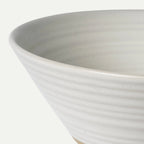 Ceramic Ramen Bowls, Set of Two, Each Holding 45 oz, Shaped for Brothy Noodles and Visible Toppings