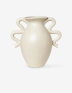 Ceramic Table Vase, Cream
