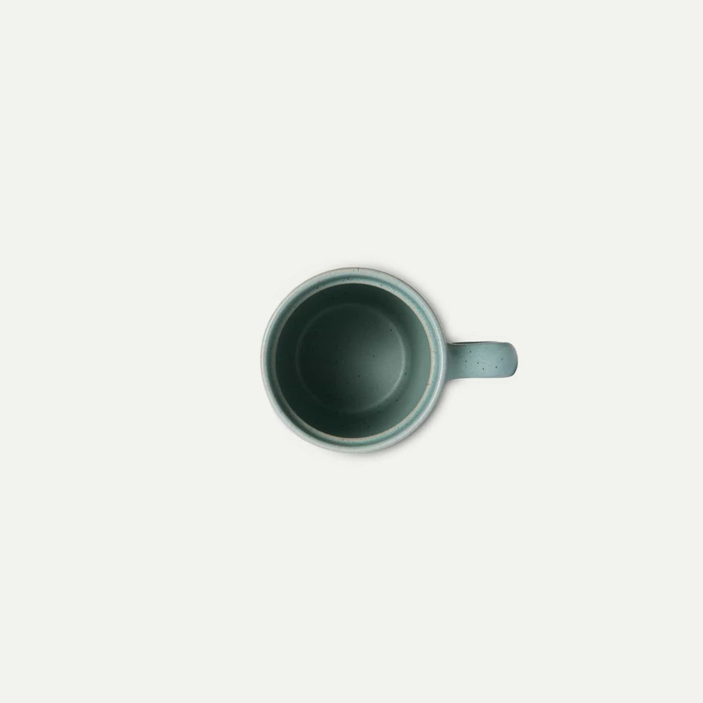 Ceramic Tea Mug Infuser Set with a Removable Fine-Mesh Strainer and Lid That Doubles as a Resting Tray