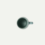 Ceramic Tea Mug Infuser Set with a Removable Fine-Mesh Strainer and Lid That Doubles as a Resting Tray