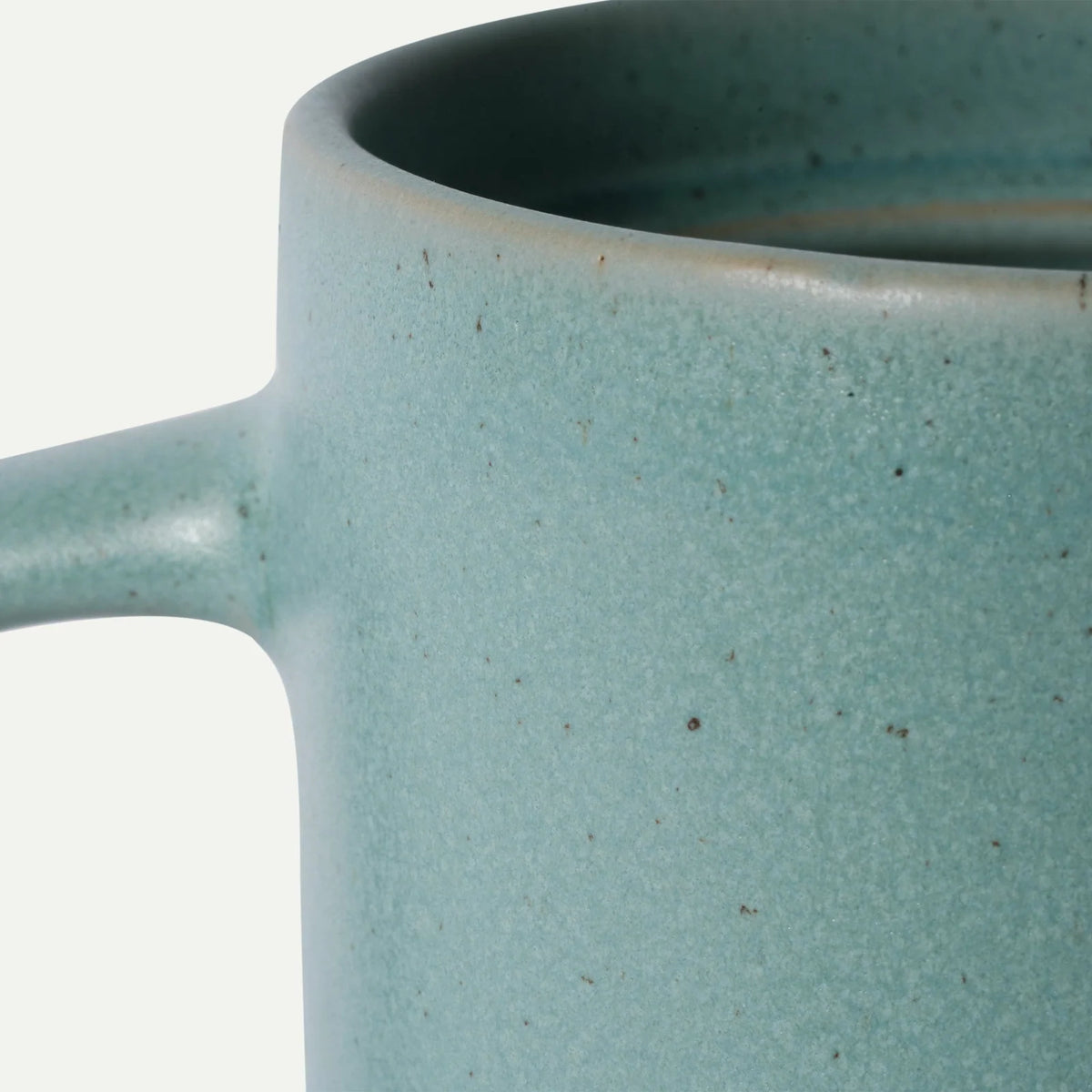 Ceramic Tea Mug Infuser Set with a Removable Fine-Mesh Strainer and Lid That Doubles as a Resting Tray