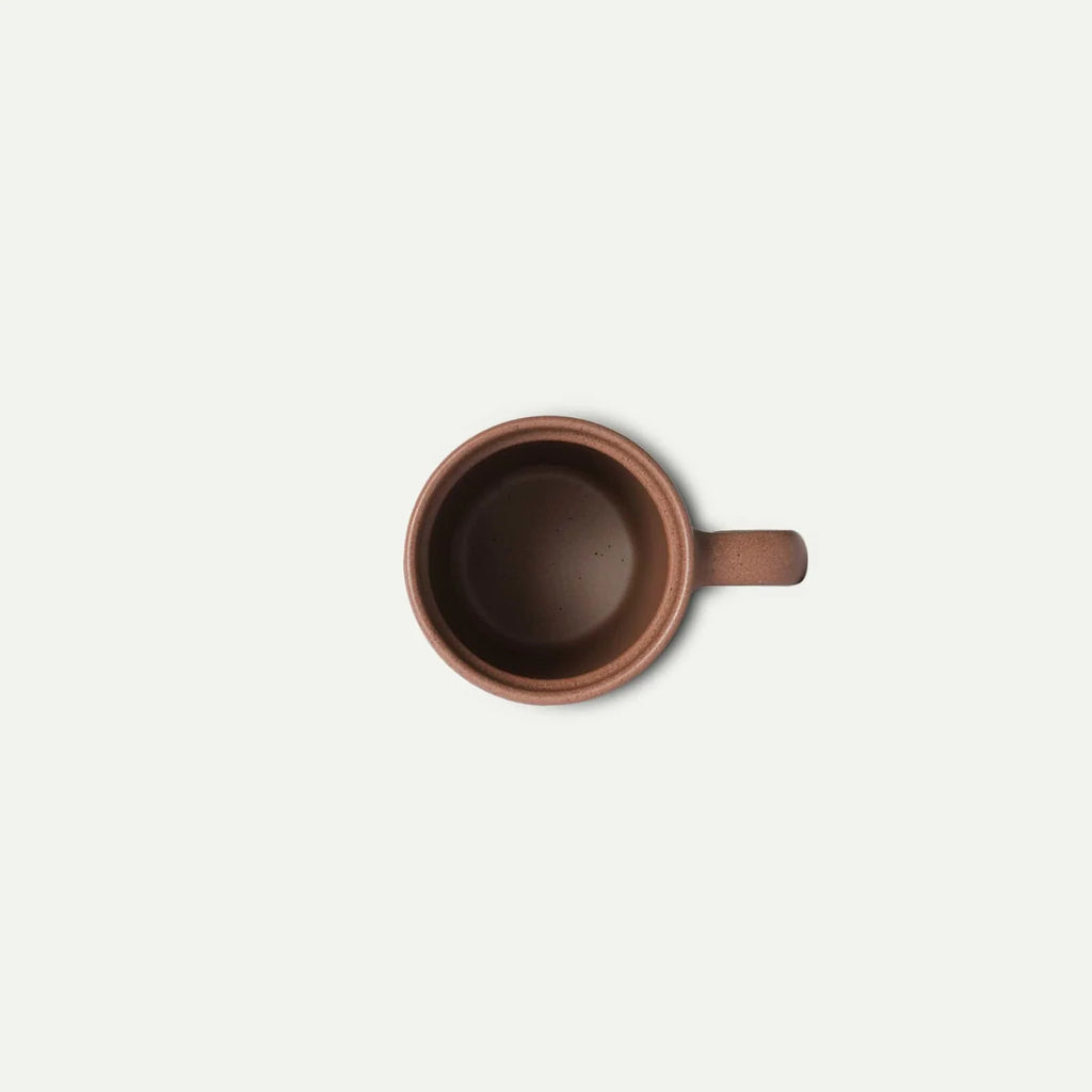 Ceramic Tea Mug Infuser Set with a Removable Fine-Mesh Strainer and Lid That Doubles as a Resting Tray