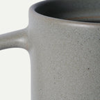 Ceramic Tea Mug Infuser Set with a Removable Fine-Mesh Strainer and Lid That Doubles as a Resting Tray