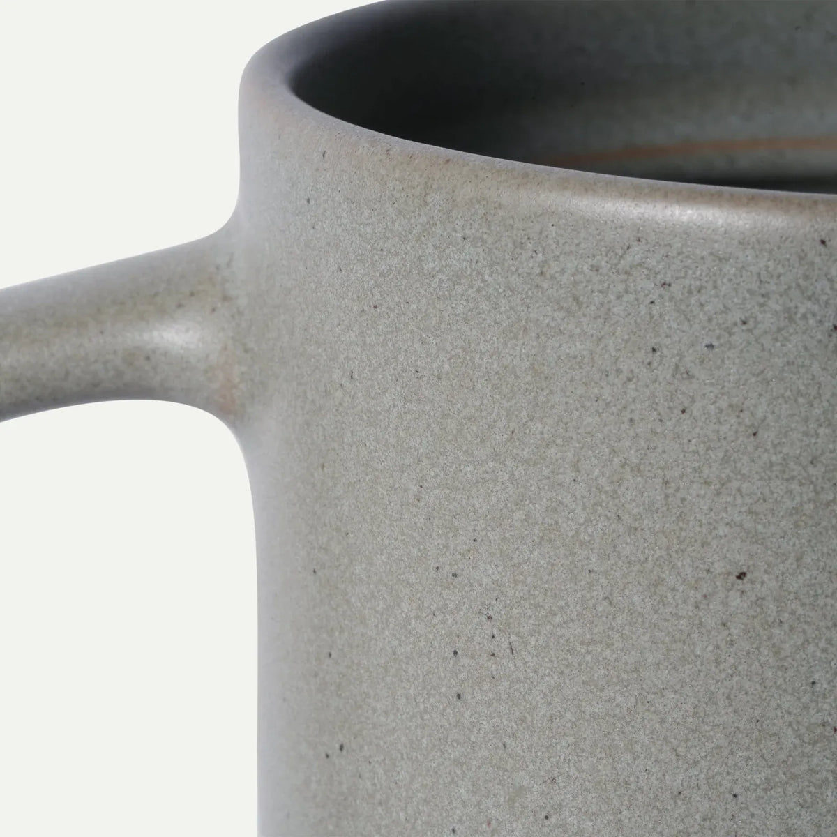 Ceramic Tea Mug Infuser Set with a Removable Fine-Mesh Strainer and Lid That Doubles as a Resting Tray