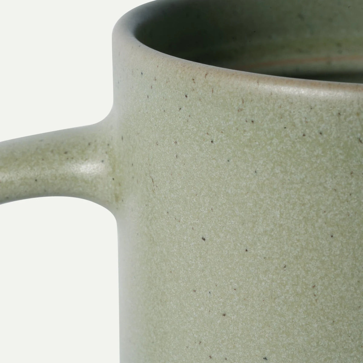 Ceramic Tea Mug Infuser Set with a Removable Fine-Mesh Strainer and Lid That Doubles as a Resting Tray