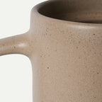 Ceramic Tea Mug Infuser Set with a Removable Fine-Mesh Strainer and Lid That Doubles as a Resting Tray
